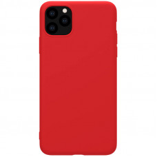 Nillkin Flex Pure Liquid Silikonové Pouzdro Black pro iPhone 11 Pro Max Red