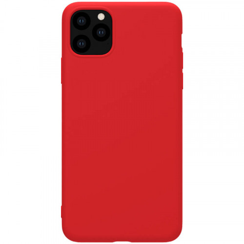 Nillkin Flex Pure Liquid Silikonové Pouzdro Black pro iPhone 11 Pro Max Red