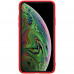 Nillkin Flex Pure Liquid Silikonové Pouzdro Black pro iPhone 11 Pro Max Red