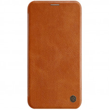 Nillkin Qin Book Pouzdro pro iPhone 11 Pro Max Brown