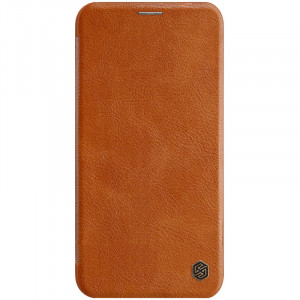 Nillkin Qin Book Pouzdro pro iPhone 11 Pro Max Brown