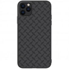 Nillkin Synthetic Fiber Ochranný Zadní Kryt pro iPhone 11 Pro Plaid Black