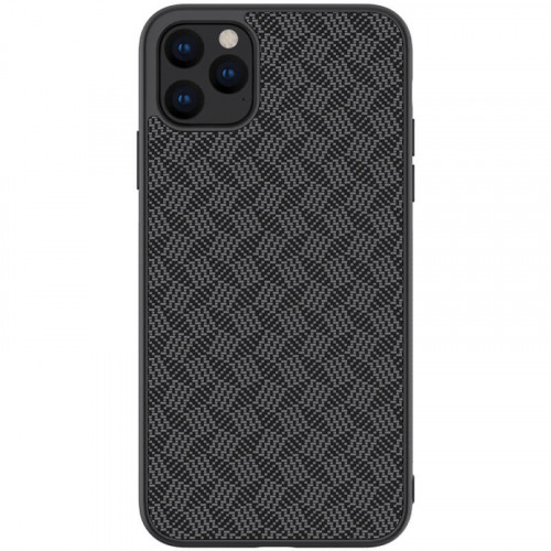 Nillkin Synthetic Fiber Ochranný Zadní Kryt pro iPhone 11 Pro Plaid Black