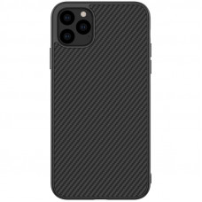 Nillkin Synthetic Fiber Ochranný Zadní Kryt pro iPhone 11 Pro Max Carbon Black