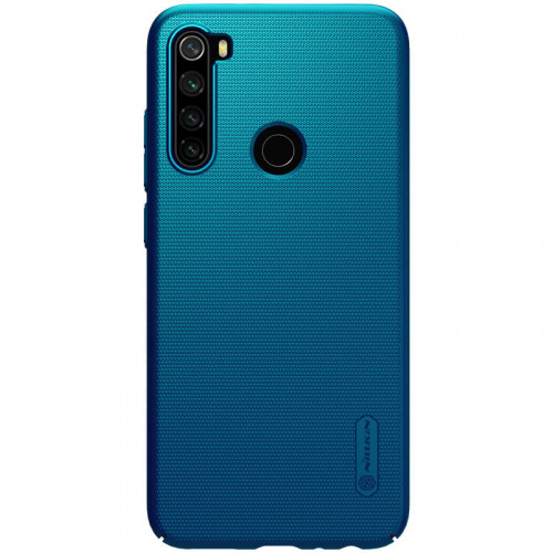 Nillkin Super Frosted Zadní Kryt pro Xiaomi Redmi Note 8 Peacock Blue Nillkin Super Frosted Zadní Kryt pro Xiaomi Redmi Note 8 Peacock Blue