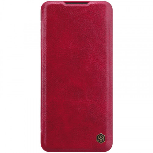 Nillkin Qin Book Pouzdro pro Xiaomi Mi Note 10 / Mi Note 10 Pro Red