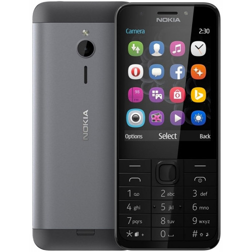 Nokia 230 Dual SIM Dark Silver