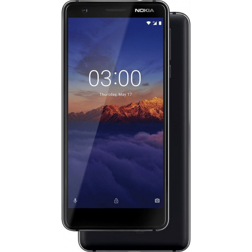 Nokia 3.1 Dual SIM Black/Chrome