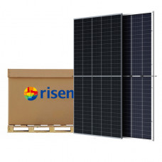 Risen Bifacial 500WP - oboustranný - solární fotovoltaický panel - 30 let záruka výkonu - 35ks/paleta