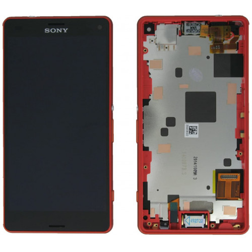 LCD Displej + Dotykové sklo Sony Xperia Z3 Compact D5803 Orange - originál (bulk)