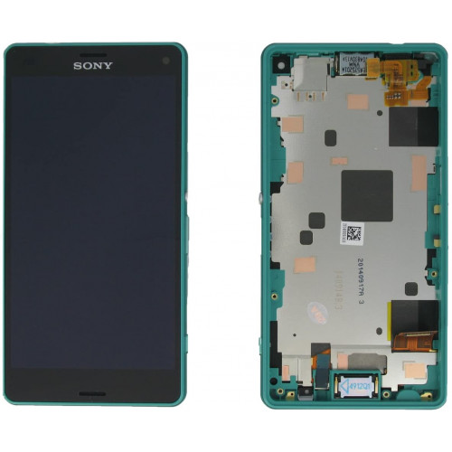 LCD Displej + Dotykové sklo Sony Xperia Z3 Compact D5803 Green - originál (bulk)