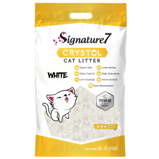Signature7 podestílka pro mačky White 8L (3.6kg)