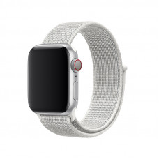 Tactical 537 Látkový Řemínek pro Apple Watch 38-40mm White (EU Blister)