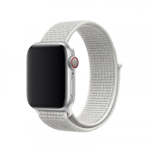 Tactical 537 Látkový Řemínek pro Apple Watch 38-40mm White (EU Blister)