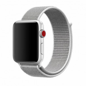 Tactical 536 Látkový Řemínek pro Apple Watch 38-40mm Silver (EU Blister)