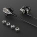 Dual Dynamic Drivers Earphones UiiSii BA-T8 mini jack 3,5mm Black