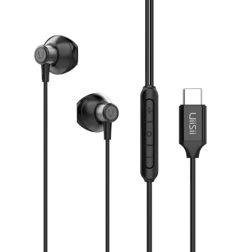 Sport Earphone Hi-Res Audio UiiSii C12 USB C Black