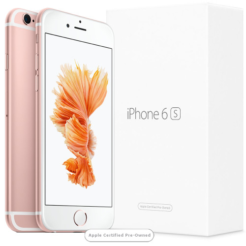 Apple iPhone 6S 128GB Rose Gold Apple Certified Pre Owned iMobily.eu