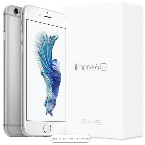 Apple iPhone 6S 128GB Silver (Apple Certified Pre-Owned)