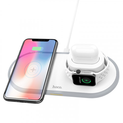 Wireless charger CW21 Wisdom 3-in-1 tabletop charging dock