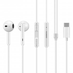 Original Stereo Headset Huawei CM33 USB typ C white (EU Blister)