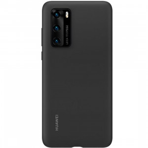 Huawei Original Silikonový Kryt pro Huawei P40 Black (EU Blister)