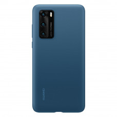 Huawei Original Silikonový Kryt pro Huawei P40 Ink Blue (EU Blister)