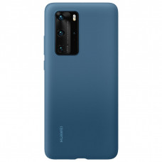 Huawei Original Silikonový Kryt pro Huawei P40 Pro Ink Blue (EU Blister)