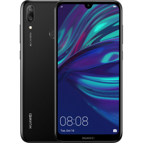 Huawei Y7 2019 Dual SIM Midnight Black