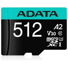 ADATA Premier Pro microSDXC UHS-I U3 Class 10 (V30S) 512GB + adaptér (EU Blister)