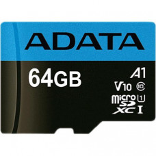 ADATA Premier microSDXC/SDHC UHS-I Class10 (A1, V10) 64GB + adaptér (EU Blister) ADATA Premier microSDXC/SDHC UHS-I Class10 (A1, V10) 64GB + adaptér (EU Blister)