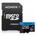 ADATA Premier microSDXC UHS-I Class10 (A1, V10) 256GB + adaptér (EU Blister)