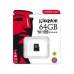 Kingston Canvas Select Plus microSDXC UHS-I Class 10 card 64GB (EU Blister)
