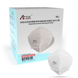 HUATE HT9510 Respirátor FFP2 / KN95 10000ks (200x50ks)
