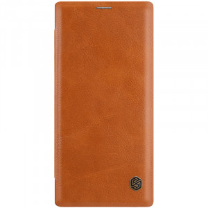 Nillkin Qin Book Pouzdro pro Samsung Galaxy Note10 Brown