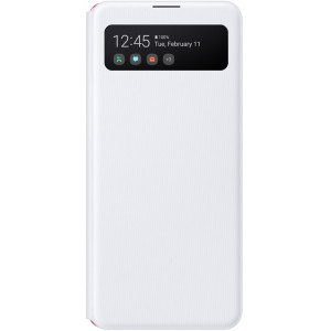 Samsung S-View Pouzdro pro Galaxy A41 White (EU Blister)