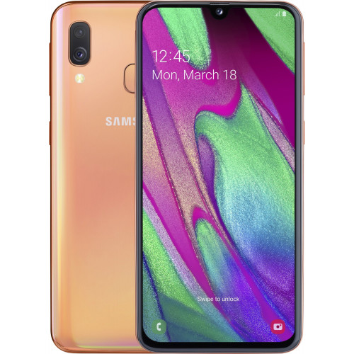 Samsung Galaxy A40 A405F Dual SIM Coral