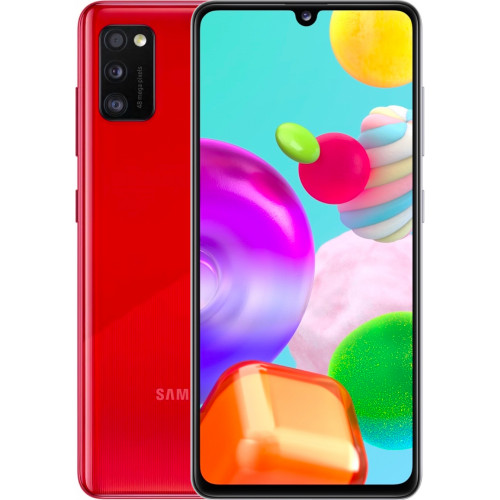 Samsung Galaxy A41 Dual SIM Prism Crush Red