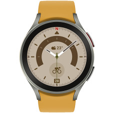 Samsung Galaxy Watch5 Pro 45mm LTE SM-R925 Bespoke edition Grey Titanium/Sport Band Mustard S/M