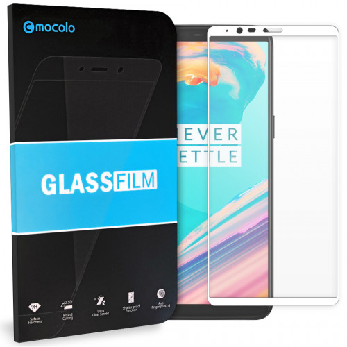 Mocolo 5D Tvrzené Sklo White pro Xiaomi Redmi 6 / 6A