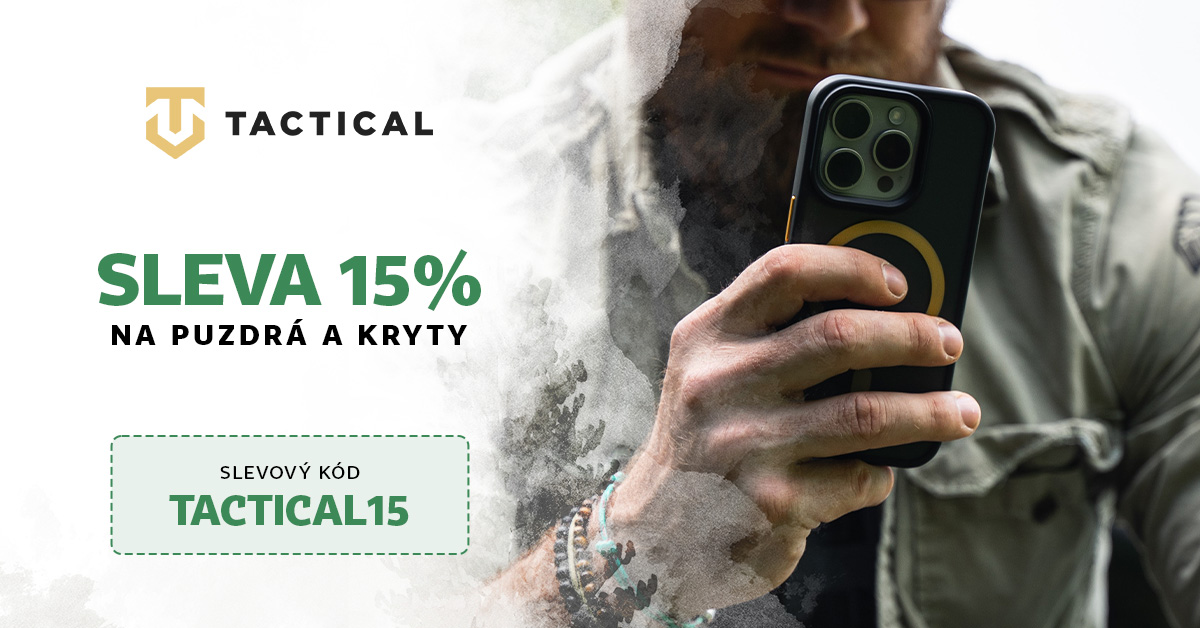 Sleva 15% na Tactical pouzdra