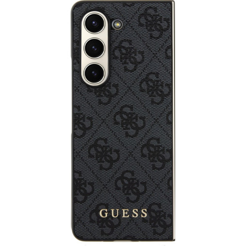 Guess 4G Charms Zadní Kryt pro Samsung Galaxy Z Fold5 Grey