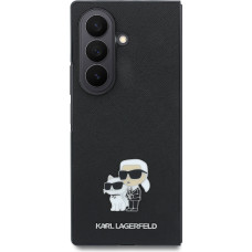 Karl Lagerfeld PU Saffiano Karl and Choupette Zadní Kryt pro Samsung Galaxy Z Fold8 Ultra Black Karl Lagerfeld PU Saffiano Karl and Choupette Zadní Kryt pro Samsung Galaxy Z Fold8 Ultra Black