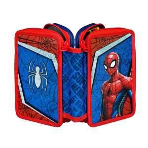 Školní Tříkomorový Penál Spider-Man
