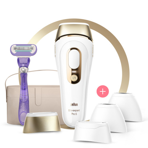 Braun Silk-expert Pro 5 PL5347 IPL epilátor s 5 doplňky + holicí strojek Venus