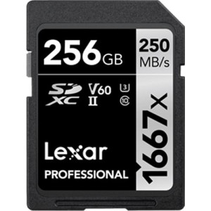 Lexar Professional 1667x SDXC UHS-II Silver Series 256GB (rozbaleno)