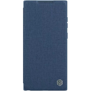 Nillkin Qin Book PRO Cloth Pouzdro pro Samsung Galaxy S23 Ultra Blue