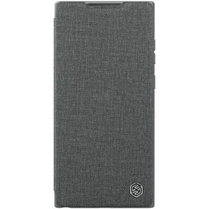 Nillkin Qin Book PRO Cloth Pouzdro pro Samsung Galaxy S23 Ultra Grey