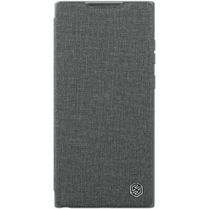 Nillkin Qin Book PRO Cloth Pouzdro pro Samsung Galaxy S23 Ultra Grey
