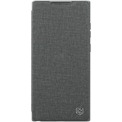 Nillkin Qin Book PRO Cloth Pouzdro pro Samsung Galaxy S23 Ultra Grey